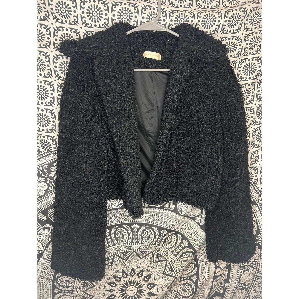 Fuzzy Black Altr’d State Coat